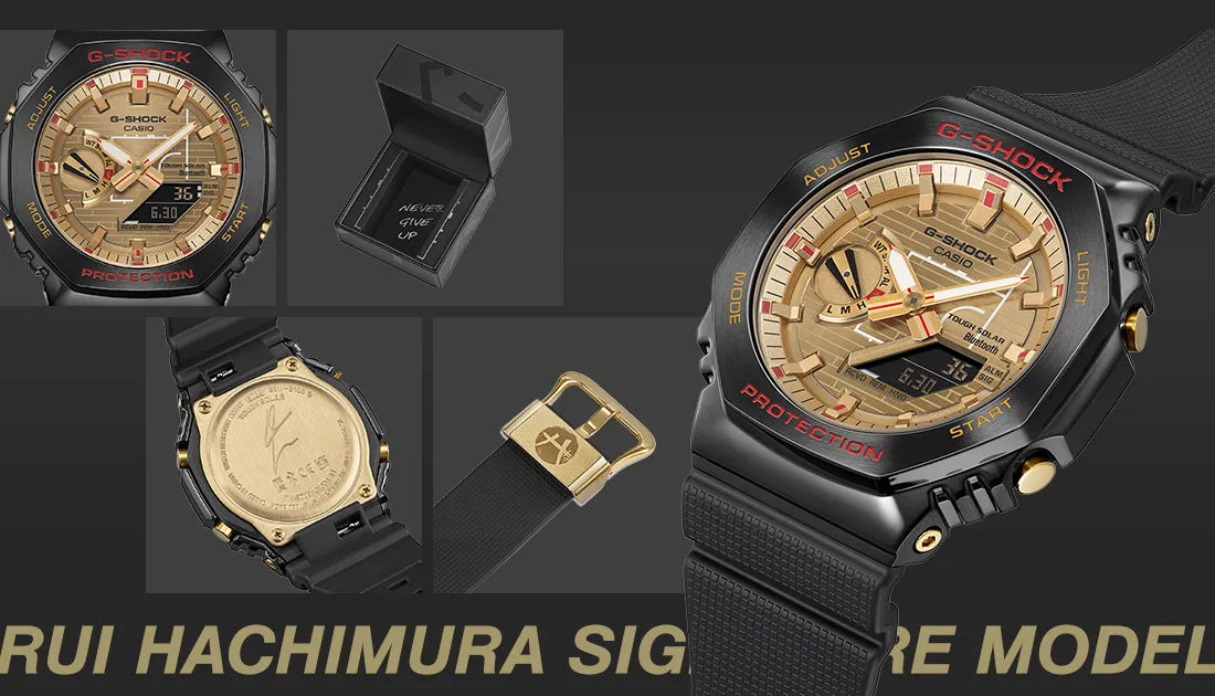 G-SHOCK】八村塁選手とのシグネチャーモデル第四弾が登場 GBM-2100RH-1AJR – アイアイイスズ