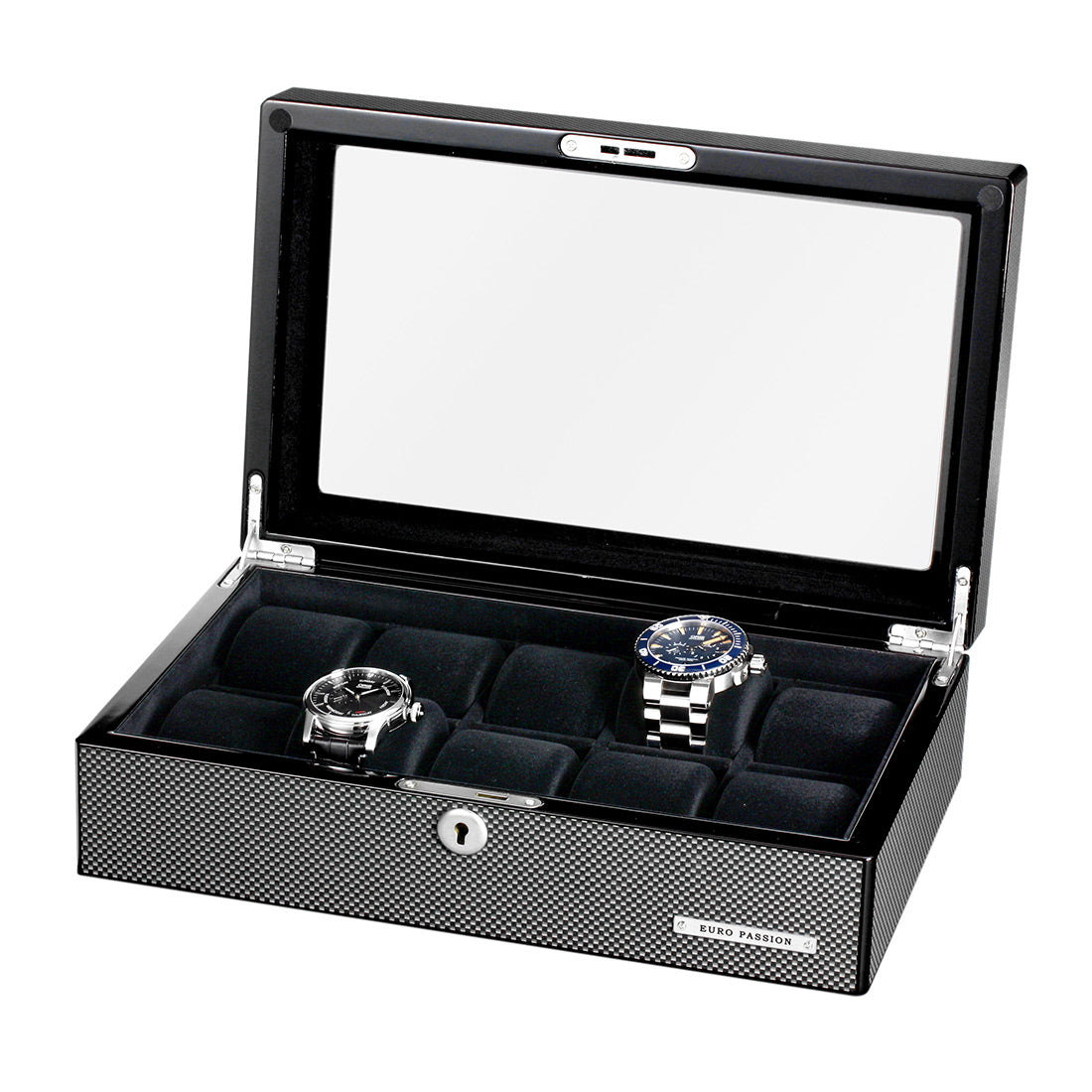 ウォッチケース (10本用) FW-1028CF ユーロパッション ウォッチ ワインダー【EURO PASSION WATCH WINDER】 |  正規販売店 – アイアイイスズ