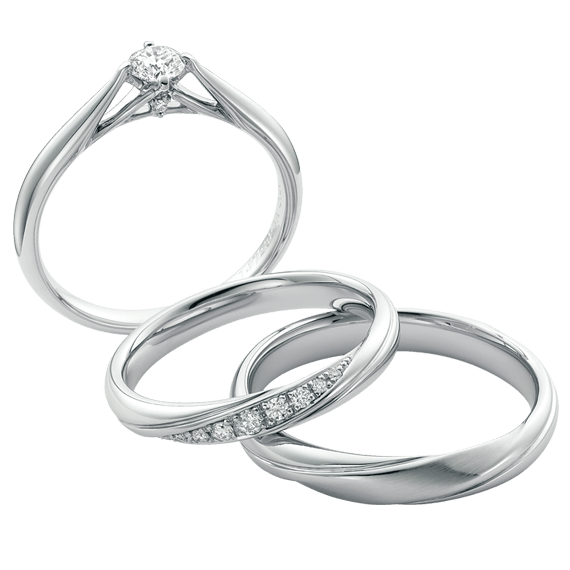 結婚指輪】【Bless】ブレス (SH715/714) | 香川・高松の婚約指輪・結婚 