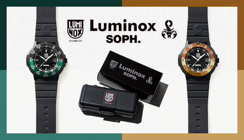 LUMINOX × SOPHNET. 人気ファッションブランドとの待望のコラボ第二段！