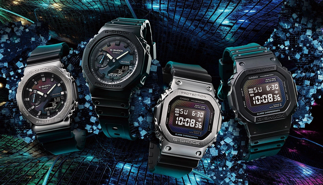 NEW RAINBOW G-SHOCK -お茶目な人気レインボーカラーのお手頃G-SHOCK-