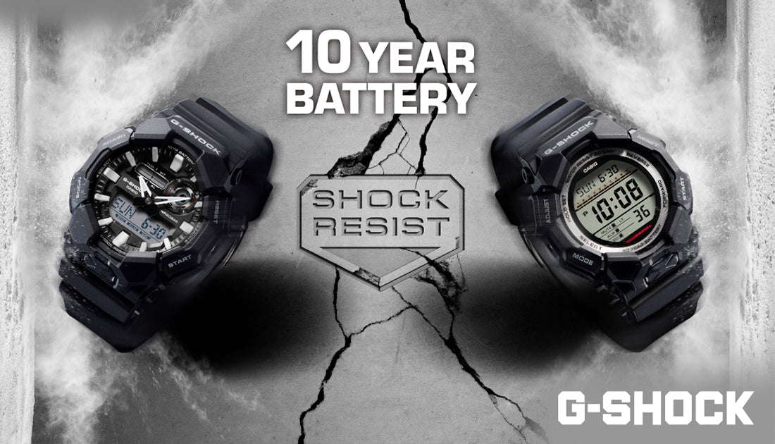 遂に出た！G-SHOCK10年バッテリーの優れもの！ GA-010-1AJF GD-010-1JF