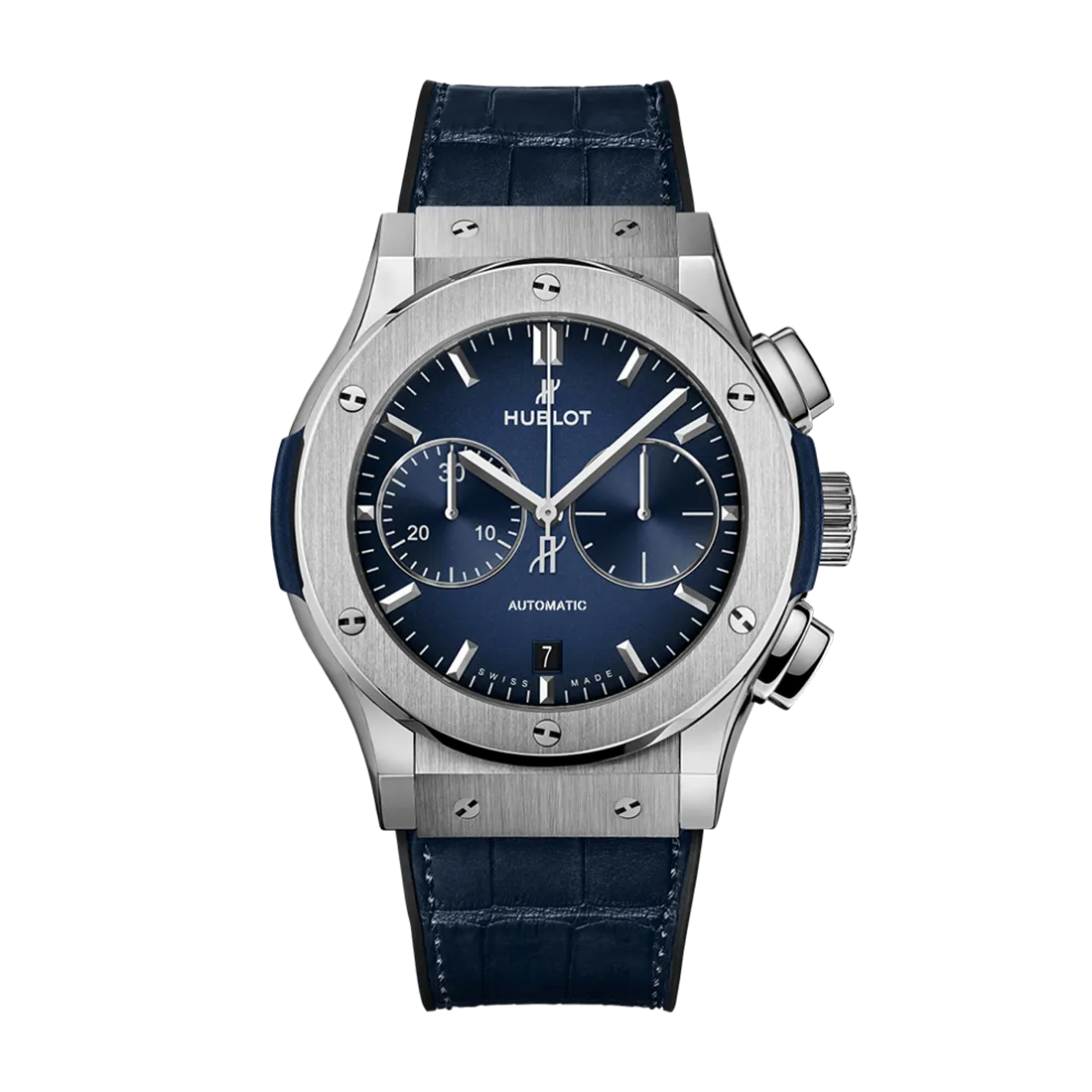 Classic Fusion Chronograph Titanium Deep Blue 45mm (Japan Only)