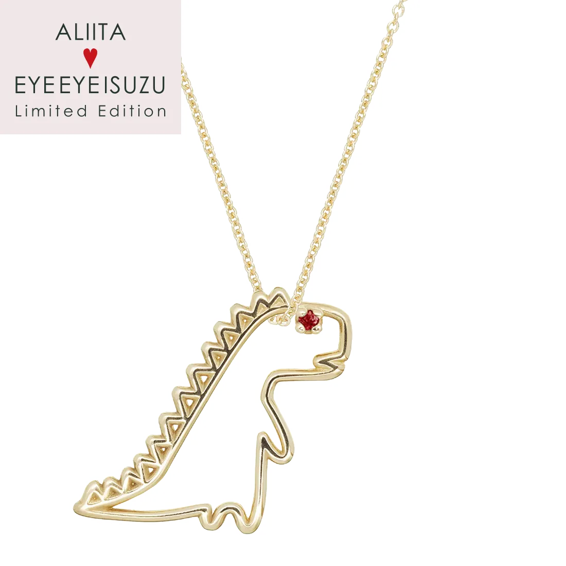 《EYEEYEISUZU限定》DINO ルビー ネックレス