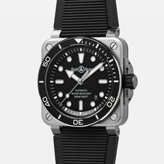 BR 03 Diver Black Steel