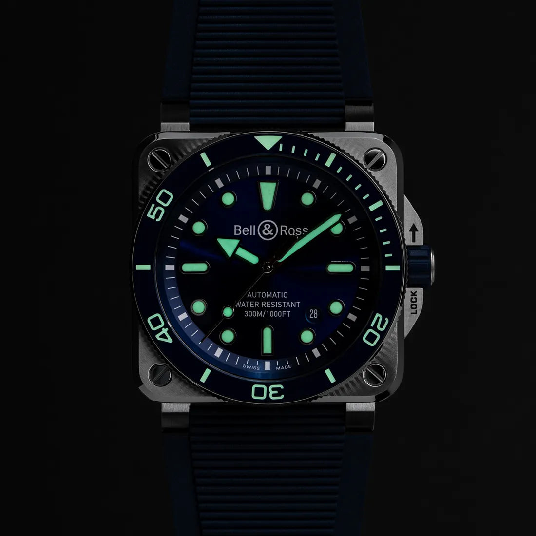 BR 03 Diver Blue Steel