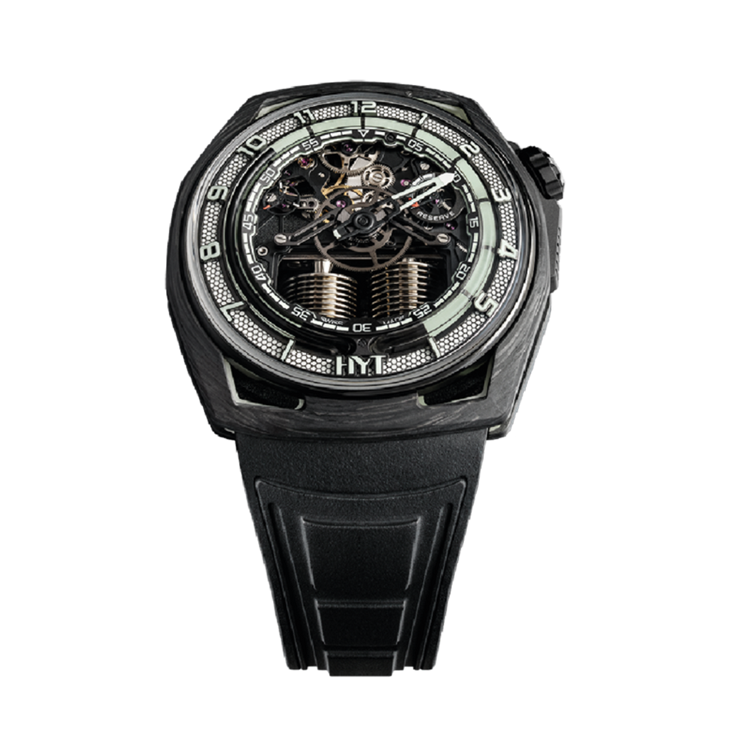 正規品セール【空箱のみ】HYT　エイチ・ワイ・ティ　腕時計　保管ケース　ブラック 時計