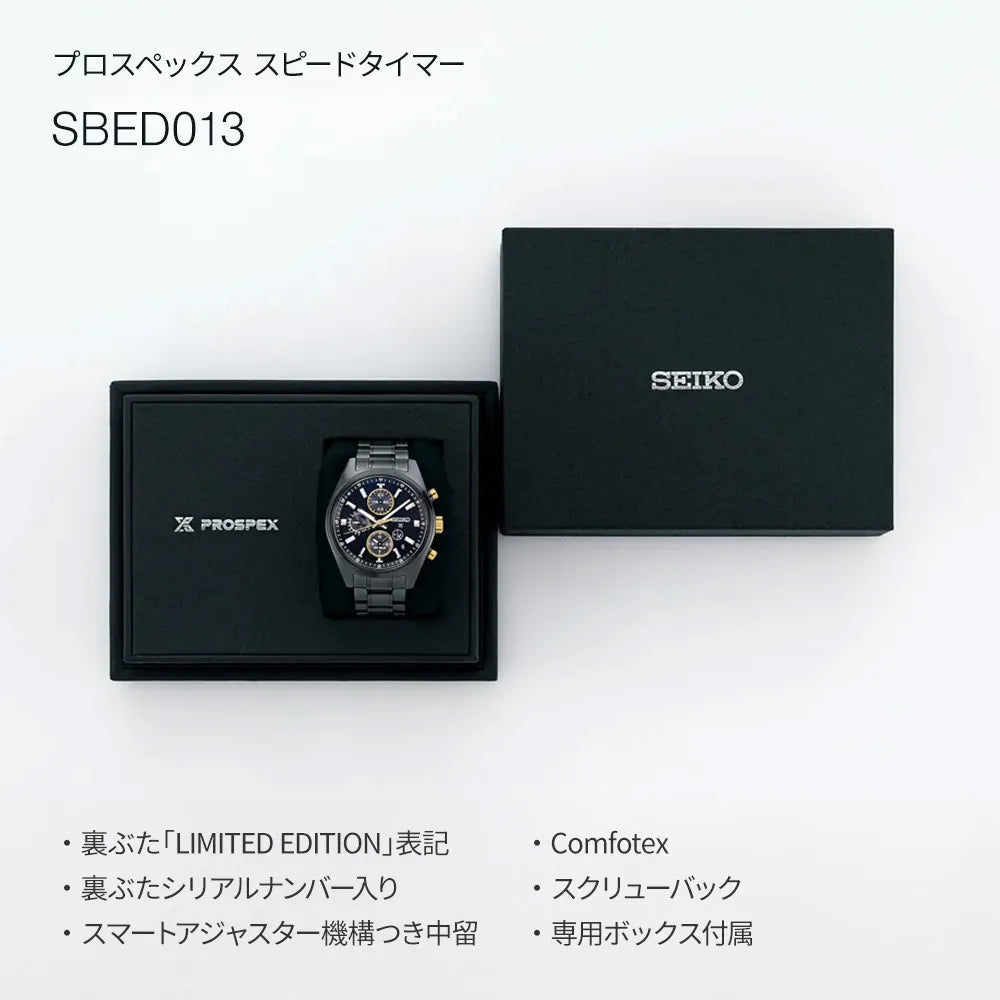 スピードタイマー〈SEIKOブランド100周年記念〉国内500本※ノベルティプレゼント