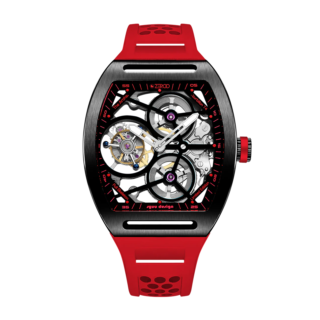 ZEROO T4 THE ARCHER FULL SKELETON TOURBILLON