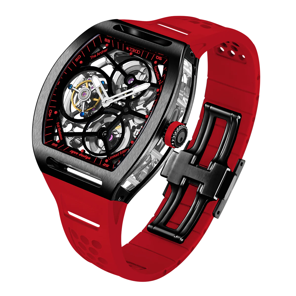 ZEROO T4 THE ARCHER FULL SKELETON TOURBILLON