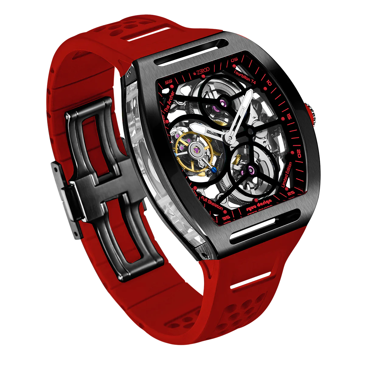 ZEROO T4 THE ARCHER FULL SKELETON TOURBILLON