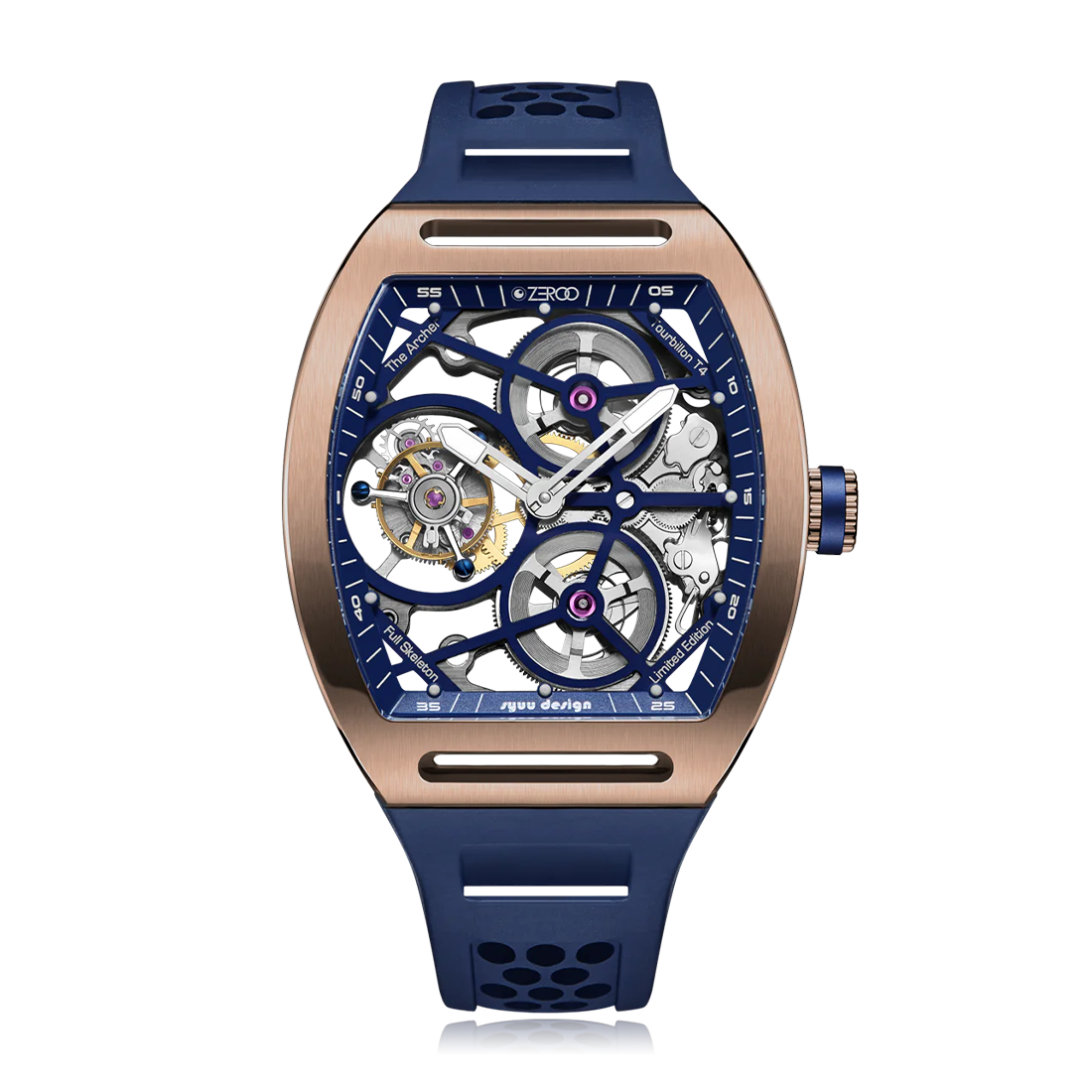 ZEROO T4 THE ARCHER FULL SKELETON TOURBILLON