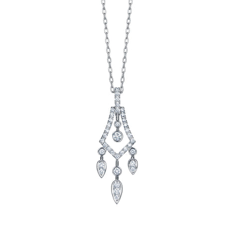 chandelier platinum pendant