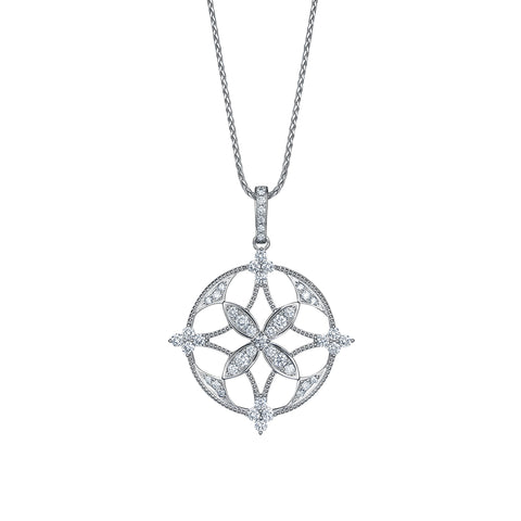 chandelier platinum pendant