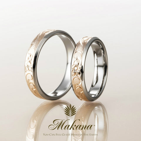 [Wedding Ring] Princess-B K18PinkGold+K18WhiteGold