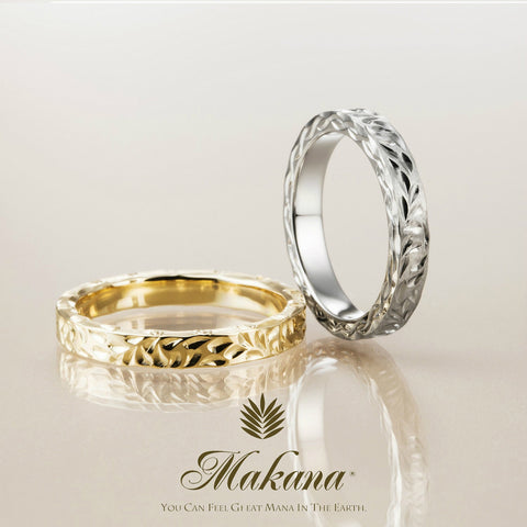 [Wedding ring] Slim type K18 yellow gold + platinum 900