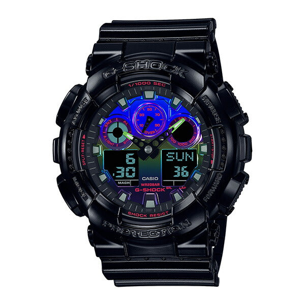 ANALOG-DIGITAL GA-100 Series「Virtual Rainbow：Gamer’s RGBシリーズ」GA-100RGB-1AJF