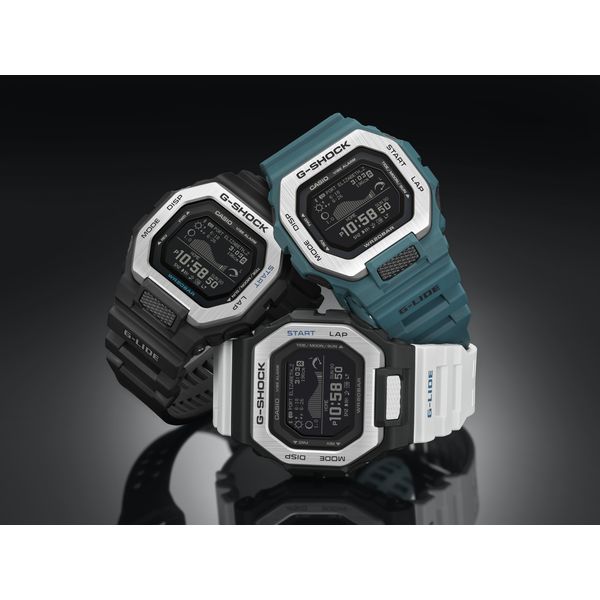 腕時計(デジタル)G－SHOCK G-LIDE ホワイト GBX-100-7JF　新品未使用