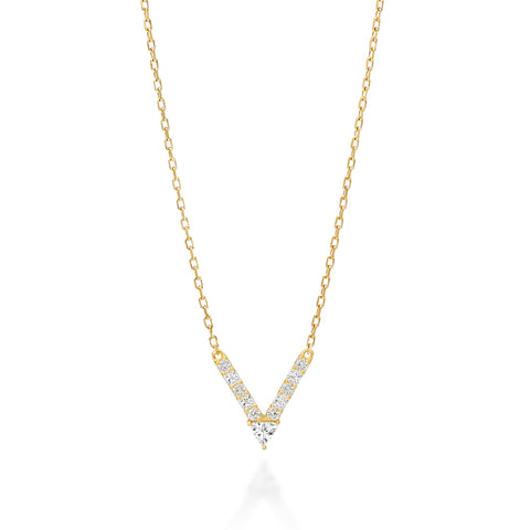 v chain necklace