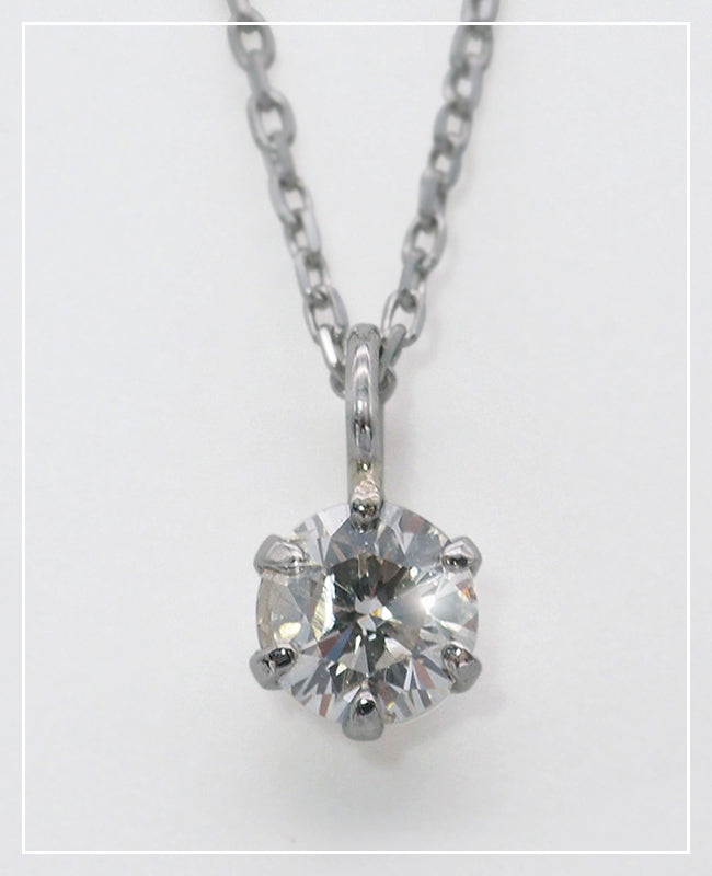 アイアイイスズブライダルの20200222記念キャンペーンプレゼントのダイヤモンドネックレス。